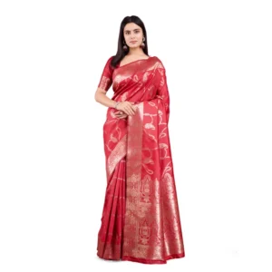 pid 62378 generic womens banarasi silk printed saree with unstitched blouse 5 5 mtr red 1 1000x1000 1.webp