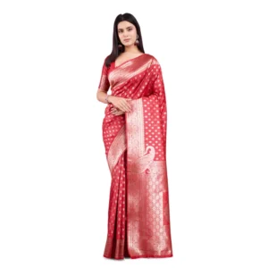pid 62389 generic womens banarasi silk printed saree with unstitched blouse 5 5 mtr red 1 1000x1000 1.webp