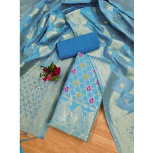 pid 62676 generic womens banarasi silk printed unstitched salwar suit material with dupatta sky blue 1000x1000 1.webp