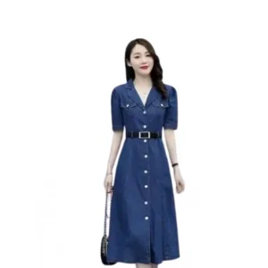 pid 63353 women s casual denim half sleeves dress blue 1 1000x1000 1.webp