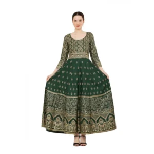 pid 63364 women s casual rayon 3 4th sleeves dress green 1 1000x1000 1.webp