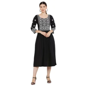 pid 63365 women s casual rayon 3 4th sleeves dress black 1 1000x1000 1.webp
