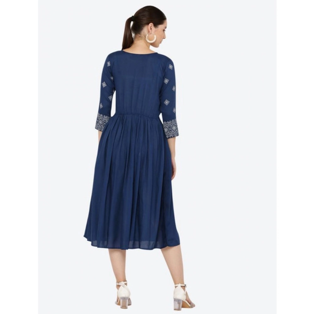 pid 63366 women s casual rayon 3 4th sleeves dress blue 4 1000x1000 1.webp pid 63366 women s casual rayon 3 4th sleeves dress blue 4 1000x1000 1.webp