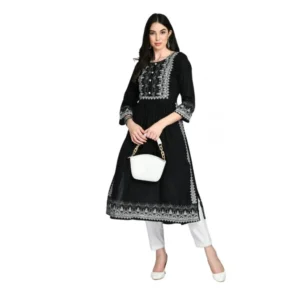 pid 63379 women s casual rayon 3 4th sleeves dress black 1 1000x1000 1.webp
