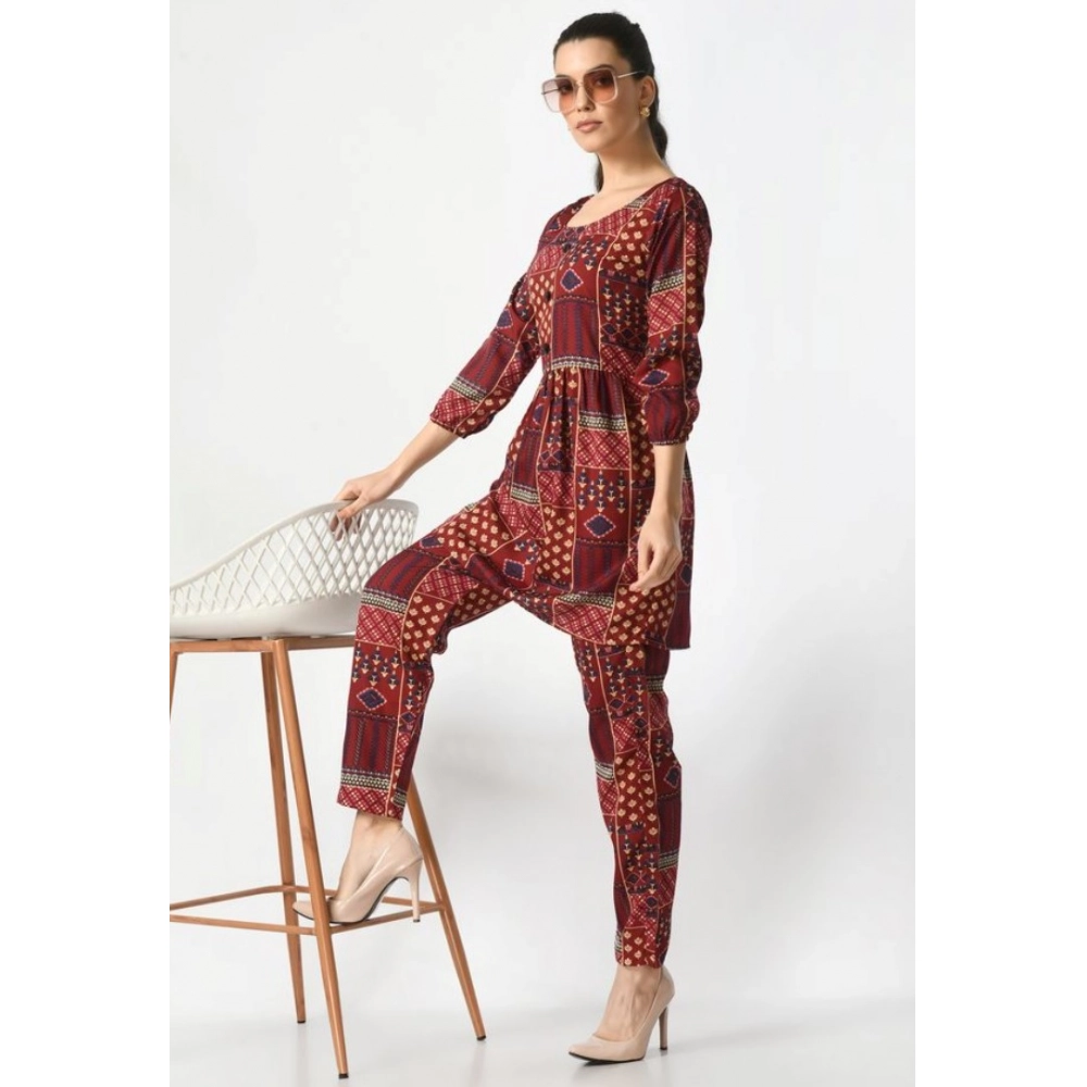pid 63385 women s casual crepe 3 4th sleeves cord set maroon 3 1000x1000 1.webp pid 63385 women s casual crepe 3 4th sleeves cord set maroon 3 1000x1000 1.webp