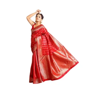 pid 63554 women s soft lichi silk printed saree with unstitched blouse 5 5 mtr red 1 1000x1000 1.webp