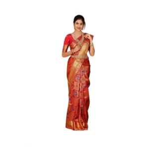 pid 63581 women s soft lichi silk printed saree with unstitched blouse 5 5 mtr red 1 1000x1000 1.webp