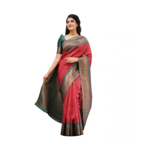 pid 63596 women s soft lichi silk printed saree with unstitched blouse 5 5 mtr red 1 1000x1000 1.webp