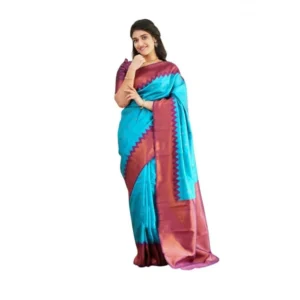 pid 63597 women s soft lichi silk printed saree with unstitched blouse 5 5 mtr sky blue 1 1000x1000 1.webp