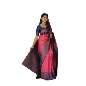 pid 63621 women s soft lichi silk printed saree with unstitched blouse 5 5 mtr red 1 1000x1000 1.webp