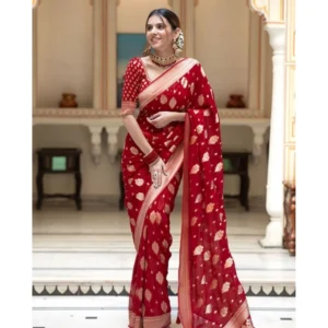 pid 63645 women s soft lichi silk printed saree with unstitched blouse 5 5 mtr red 1 1000x1000 1.webp