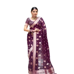 pid 63646 women s soft lichi silk printed saree with unstitched blouse 5 5 mtr purple 1 1000x1000 1.webp
