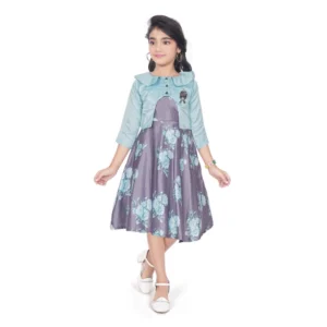 pid 63820 generic girl s satin printed sleeve less round neck dress peach sea green 1 1000x1000 1.webp