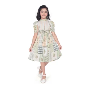pid 63830 generic girl s digital knitted printed half sleeve close neck dress sea green light blue 1 1000x1000 1.webp