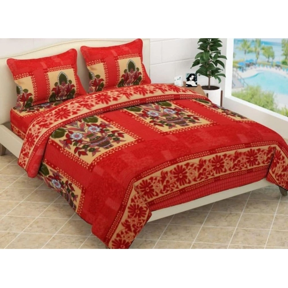 pid 64615 fleece floral printed double polar warm bedsheet with 2 pillow cover red 1 1000x1000 1.webp pid 64615 fleece floral printed double polar warm bedsheet with 2 pillow cover red 1 1000x1000 1.webp