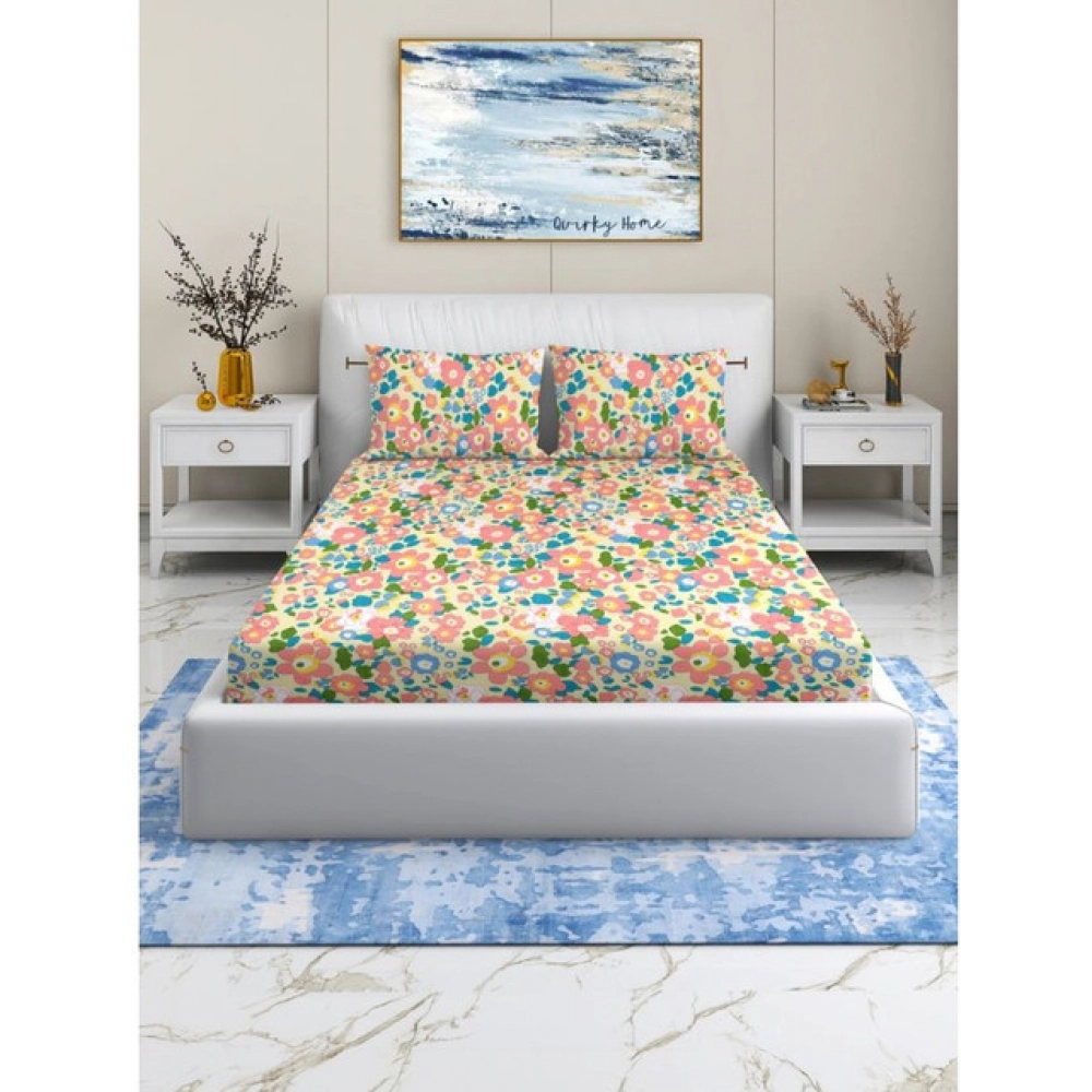 pid 64634 cotton blend floral printed double bedsheet with 2 pillow covers yellow 1 1000x1000 1.webp pid 64634 cotton blend floral printed double bedsheet with 2 pillow covers yellow 1 1000x1000 1.webp