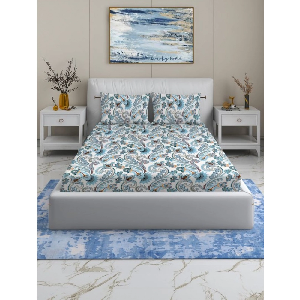 pid 64635 cotton blend floral printed double bedsheet with 2 pillow covers white 1 1000x1000 1.webp pid 64635 cotton blend floral printed double bedsheet with 2 pillow covers white 1 1000x1000 1.webp