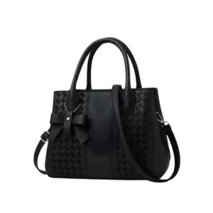 pid 65128 generic women s pu leather solid shoulder zipper handbag black 1 1000x1000 1.webp