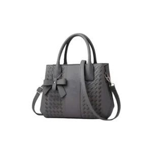 pid 65129 generic women s pu leather solid shoulder zipper handbag grey 1 1000x1000 2.webp