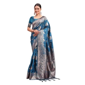 pid 65263 women s banarasi silk printed saree with unstitched blouse 5 5 mtr teal blue 1 1000x1000 1.webp