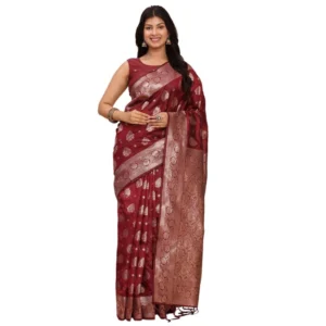 pid 65275 women s banarasi silk printed saree with unstitched blouse 5 5 mtr maroon 1 1000x1000 1.webp