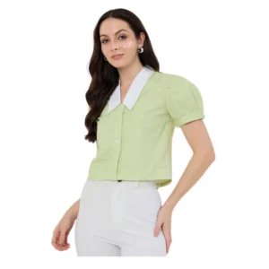 pid 65420 women s cotton striped half sleeve shirt green white 1 1000x1000 1.webp