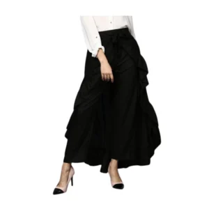 pid 65446 women s rayon ruffled elasticated skirt black 1 1000x1000 1.webp