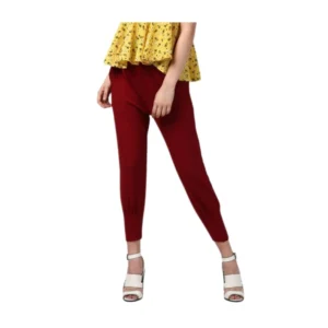 pid 65509 women s polyester solid elasticated trousers maroon 1 1000x1000 1.webp