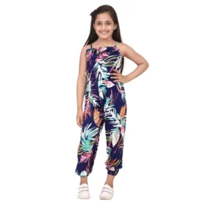 pid 66084 girl s sleeveless printed jumpsuit blue and multicolor 1 1000x1000 1.webp
