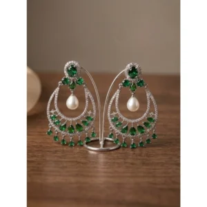 pid 66258 women s brass silver plated chandbali earrings green 1 1000x1000 1.webp