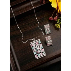 pid 66297 women s brass silver plated pendant set multicolor 1 1000x1000 1.webp