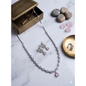 pid 66303 women s brass silver plated necklace set pink 1 1000x1000 1.webp