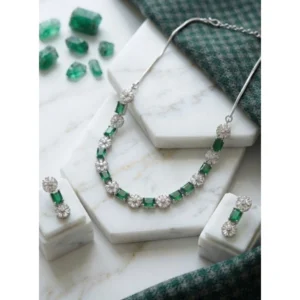 pid 66315 women s brass silver plated necklace set green 1 1000x1000 1.webp