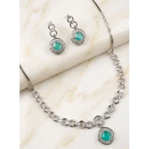 pid 66319 women s brass silver plated necklace set turquoise 1 1000x1000 1.webp