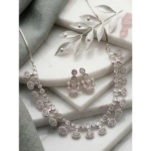pid 66326 women s brass silver plated necklace set pink 1 1000x1000 1.webp