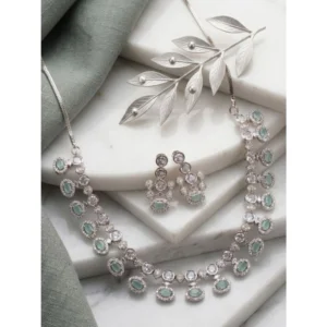 pid 66327 women s brass silver plated necklace set turquoise 1 1000x1000 1.webp