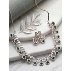 pid 66328 women s brass silver plated necklace set green 1 1000x1000 1.webp