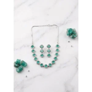 pid 66331 women s brass silver plated necklace set green 1 1000x1000 1.webp