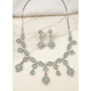 pid 66343 women s brass silver plated necklace set turquoise 1 1000x1000 1.webp
