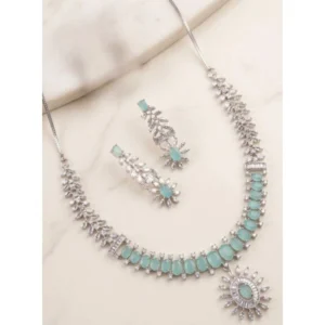 pid 66346 women s brass silver plated necklace set turquoise 1 1000x1000 1.webp