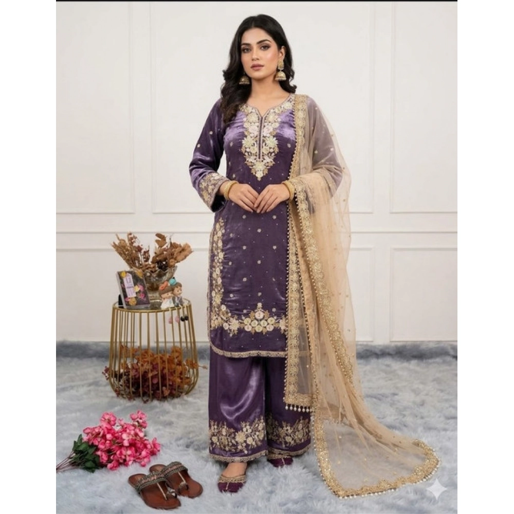 pid 66498 women s silk embroidered 3 4th sleeve round kurti with palazzo and dupatta set purple 1 1000x1000 1.webp pid 66498 women s silk embroidered 3 4th sleeve round kurti with palazzo and dupatta set purple 1 1000x1000 1.webp