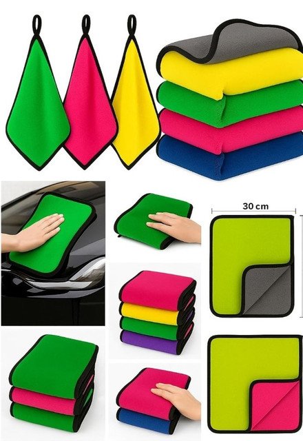pid 66982 pack of 3 microfiber car cleaning towel multicolor 5.jpg pid 66982 pack of 3 microfiber car cleaning towel multicolor 5.jpg