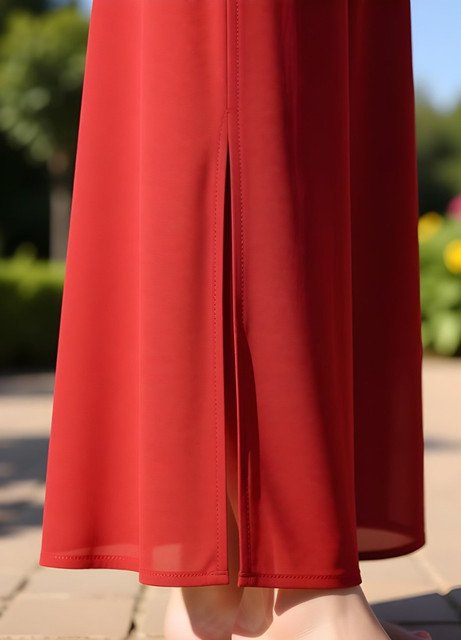 pid 67539 women s pack of 1 georgette solid flared palazzo with elastic waist red 5.jpg pid 67539 women s pack of 1 georgette solid flared palazzo with elastic waist red 5.jpg