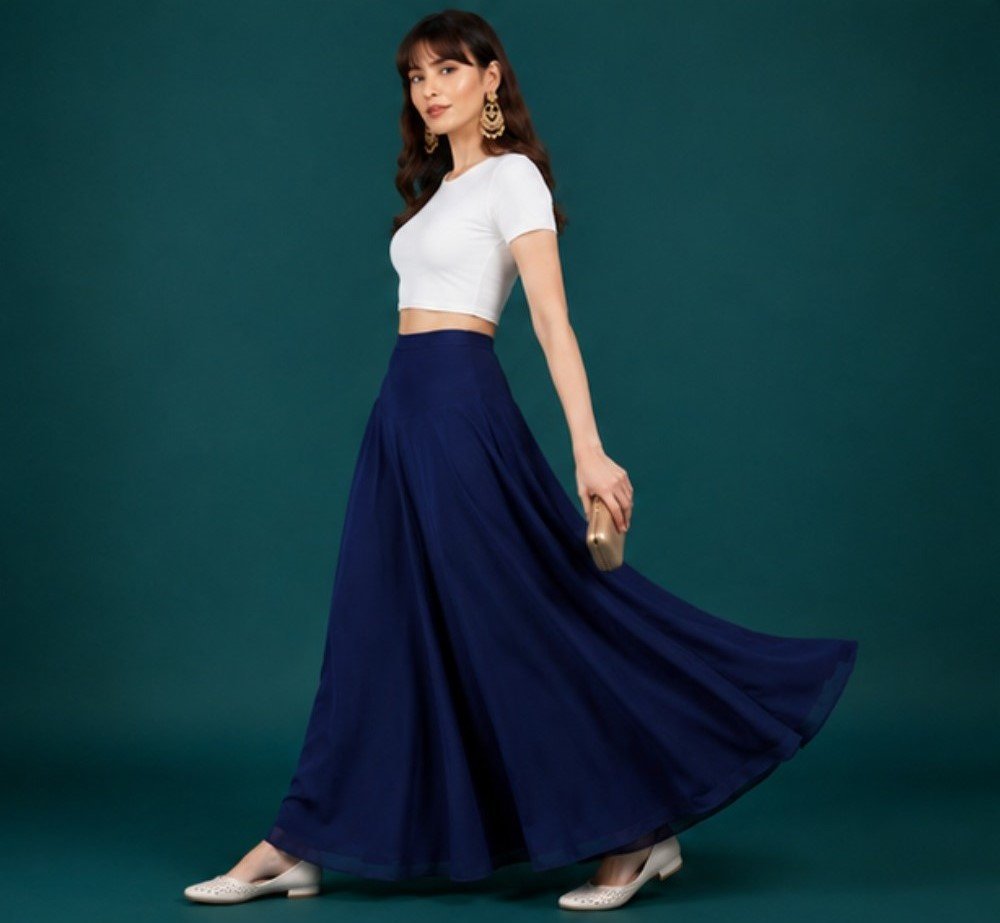 pid 67552 women s georgette solid mid rise flared wide leg palazzo pants with elastic waist blue 3.jpg pid 67552 women s georgette solid mid rise flared wide leg palazzo pants with elastic waist blue 3.jpg