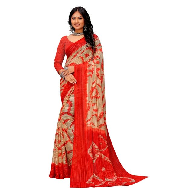 pid 67574 women s georgette printed saree with unstitched blouse 5 5 mtr red 2.jpg pid 67574 women s georgette printed saree with unstitched blouse 5 5 mtr red 2.jpg