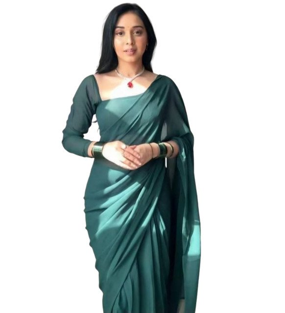 pid 67576 women s georgette solid saree with unstitched blouse 5 5 mtr green 2.jpg pid 67576 women s georgette solid saree with unstitched blouse 5 5 mtr green 2.jpg