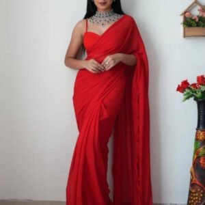 pid 67577 women s georgette solid saree with unstitched blouse 5 5 mtr red 1.jpg