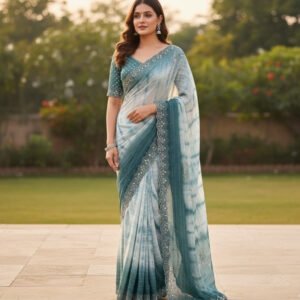 pid 67617 women s georgette striped saree with unstitched blouse 5 5 mtr skyblue 1.jpg