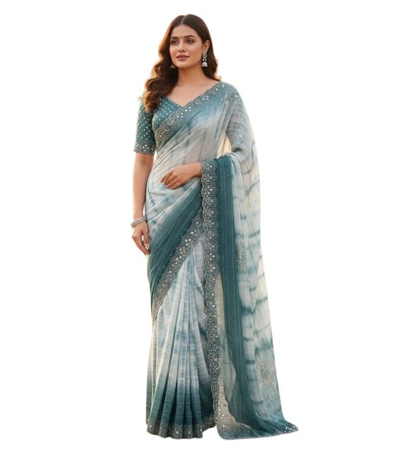 pid 67617 women s georgette striped saree with unstitched blouse 5 5 mtr skyblue 2.jpg pid 67617 women s georgette striped saree with unstitched blouse 5 5 mtr skyblue 2.jpg