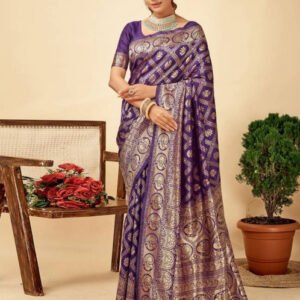pid 67637 women s jacquard printed saree with unstitched blouse 5 5 mtr purple 1.jpg